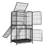 Cat Cage Villa, three-story super large free space, wholesale cat cages, luxury cat houses, cat sheds, cat climbing frames, cat beds Item Picture